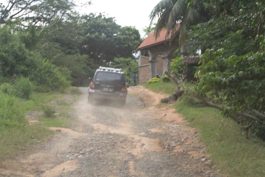 Straße nach Ankify