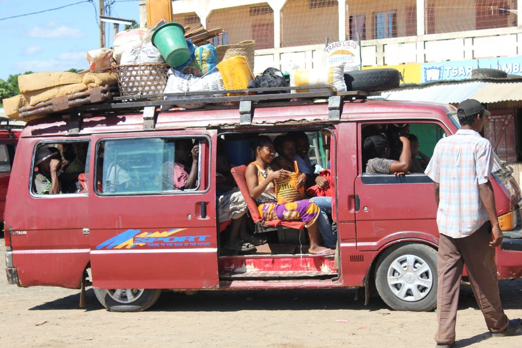 Taxibrousse in Antananarivo