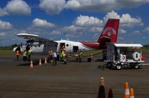 Flugzeug nach Tamatave