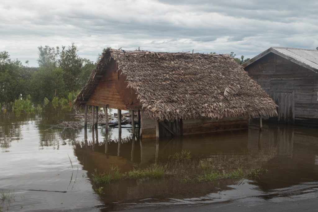 Hochwasser nach Zyklon Eliakim