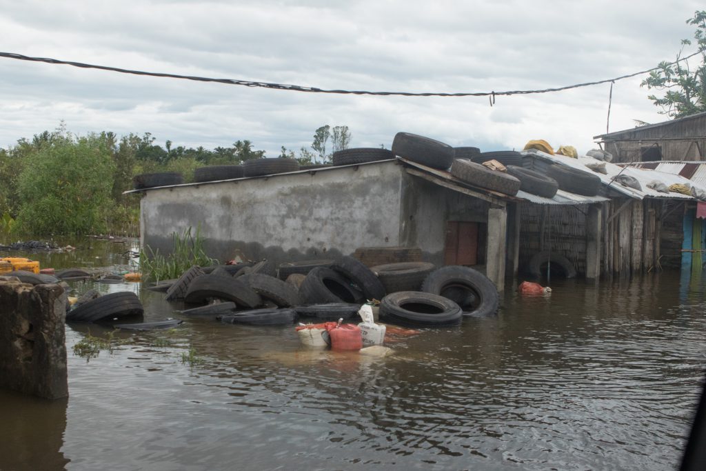 Hochwasser nach Zyklon Eliakim